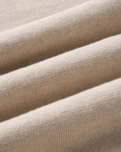 The Nichols Polo in Sable Cotton Cashmere