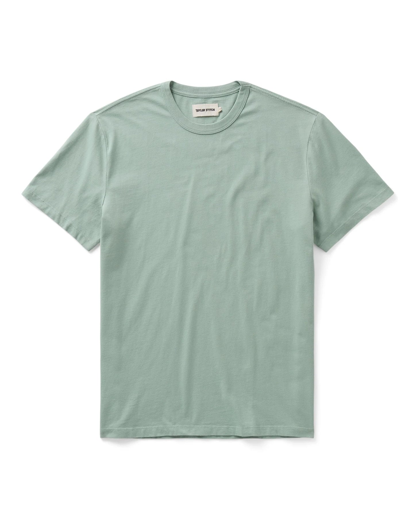 The Regenerative Cotton Tee in Faded Pine
