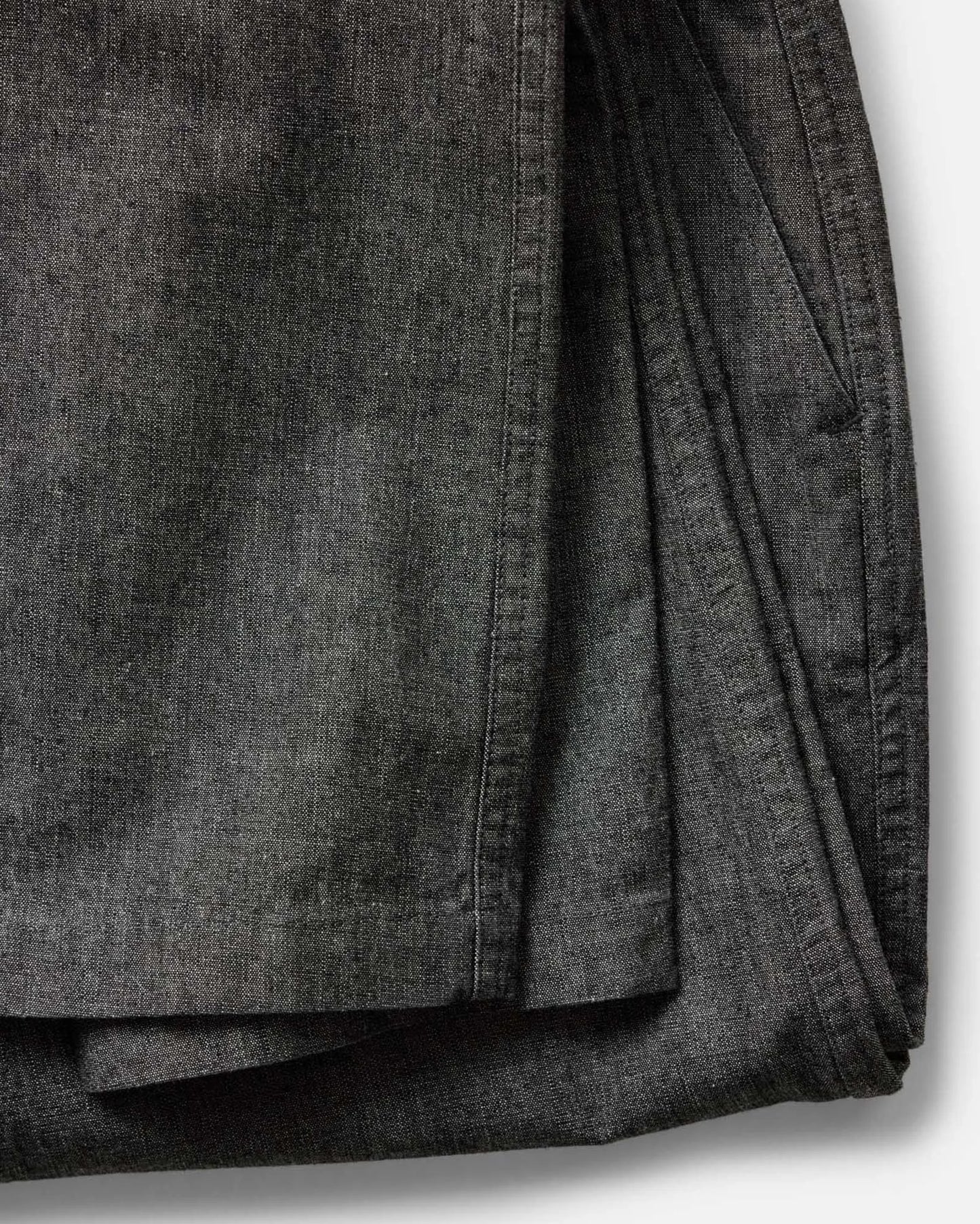 The Easy Pant in Black Indigo Chambray
