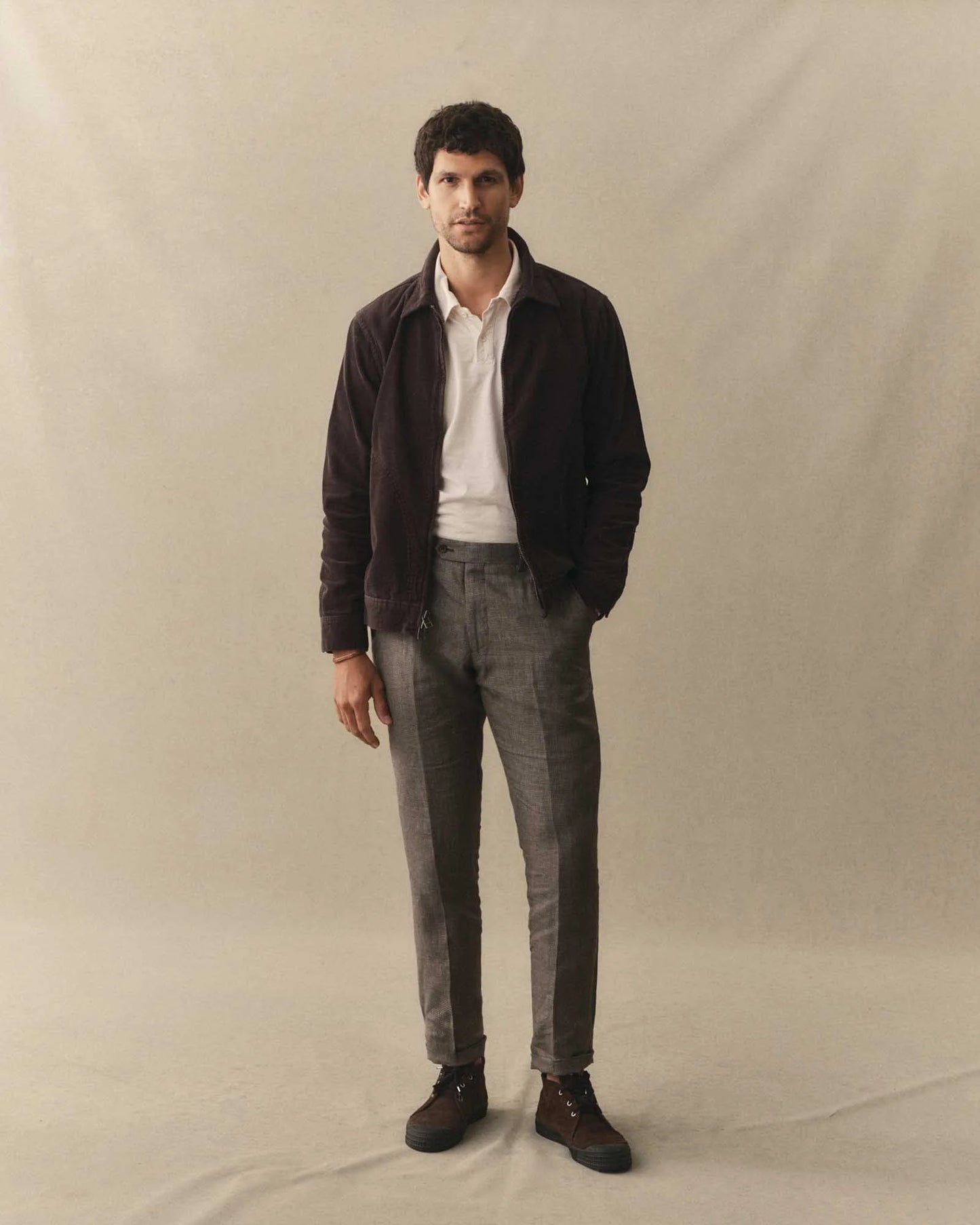 The Piston Jacket in Coal Corduroy