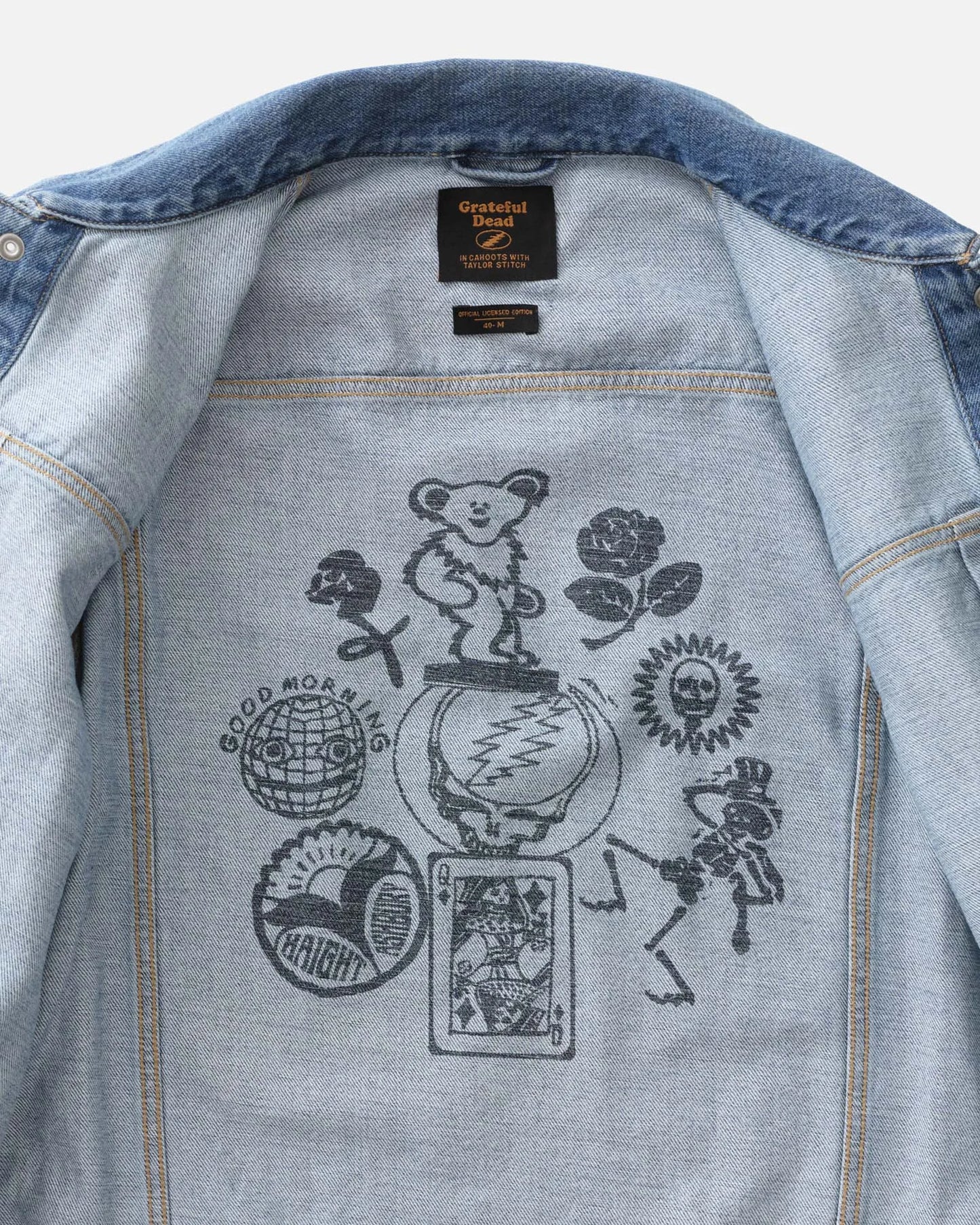The Haight Jacket in Light Wash Hemp Denim