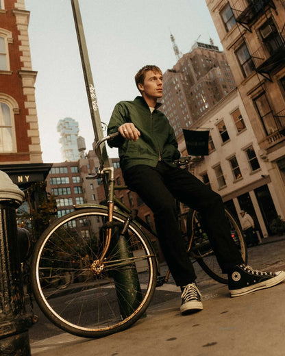 The Dean Jacket in Dark Spruce Twill