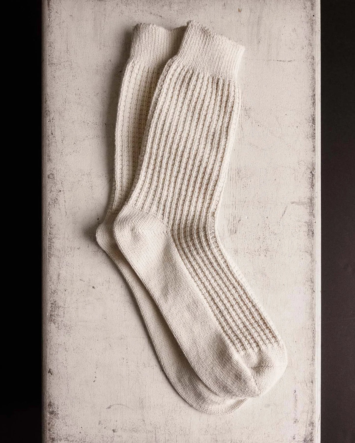 The Waffle Sock in Natural