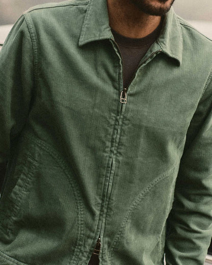 The Piston Jacket in Ivy Corduroy