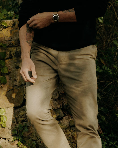 The Democratic Foundation Pant in Organic Smoked Olive