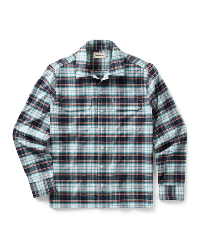 The Shore Shirt in Harbor Check Portuguese Flannel