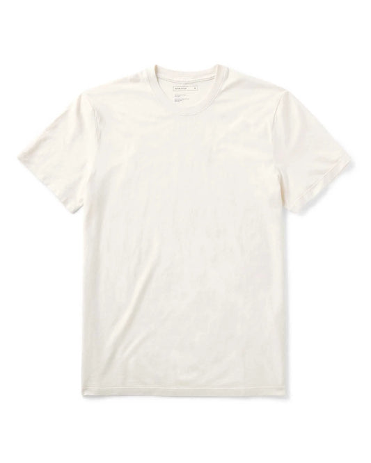 The Cotton Hemp Tee in Vintage White