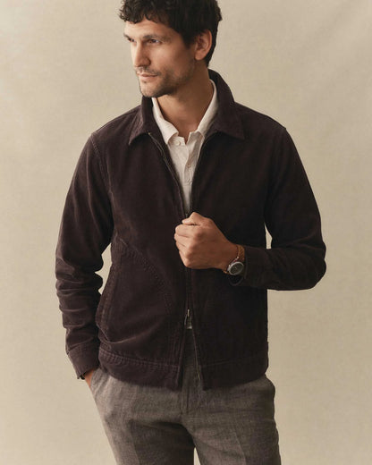 The Piston Jacket in Coal Corduroy