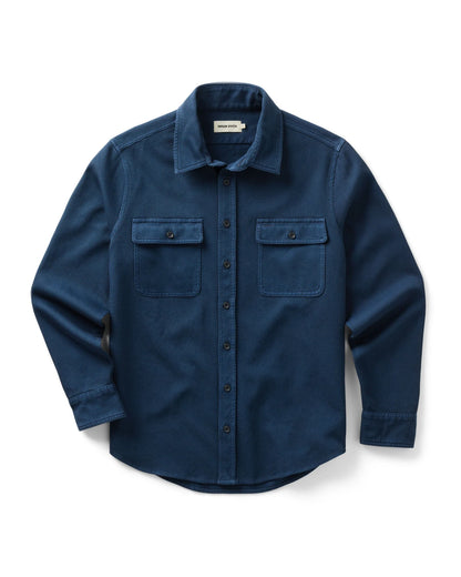 The Ledge Shirt in Atlantic Twill