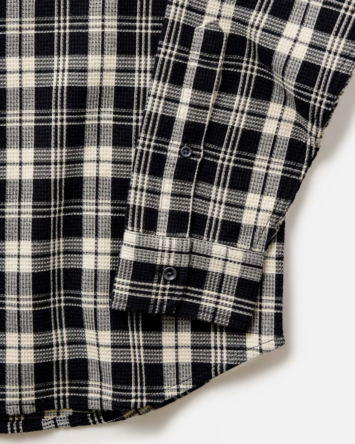 The Jack in Coal Plaid Waffle