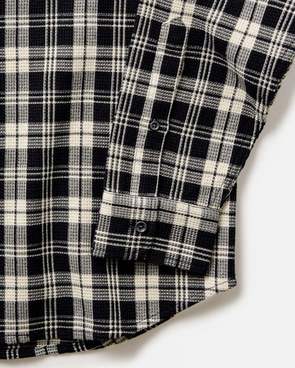 The Jack in Coal Plaid Waffle