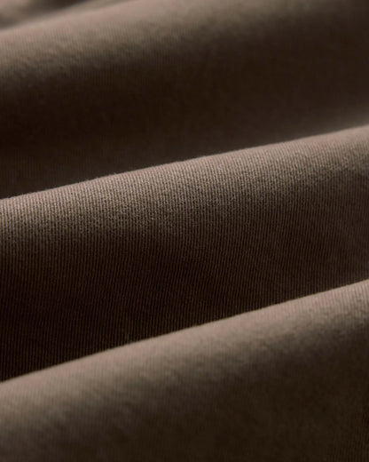 The Apres Short in Organic Espresso Foundation Twill