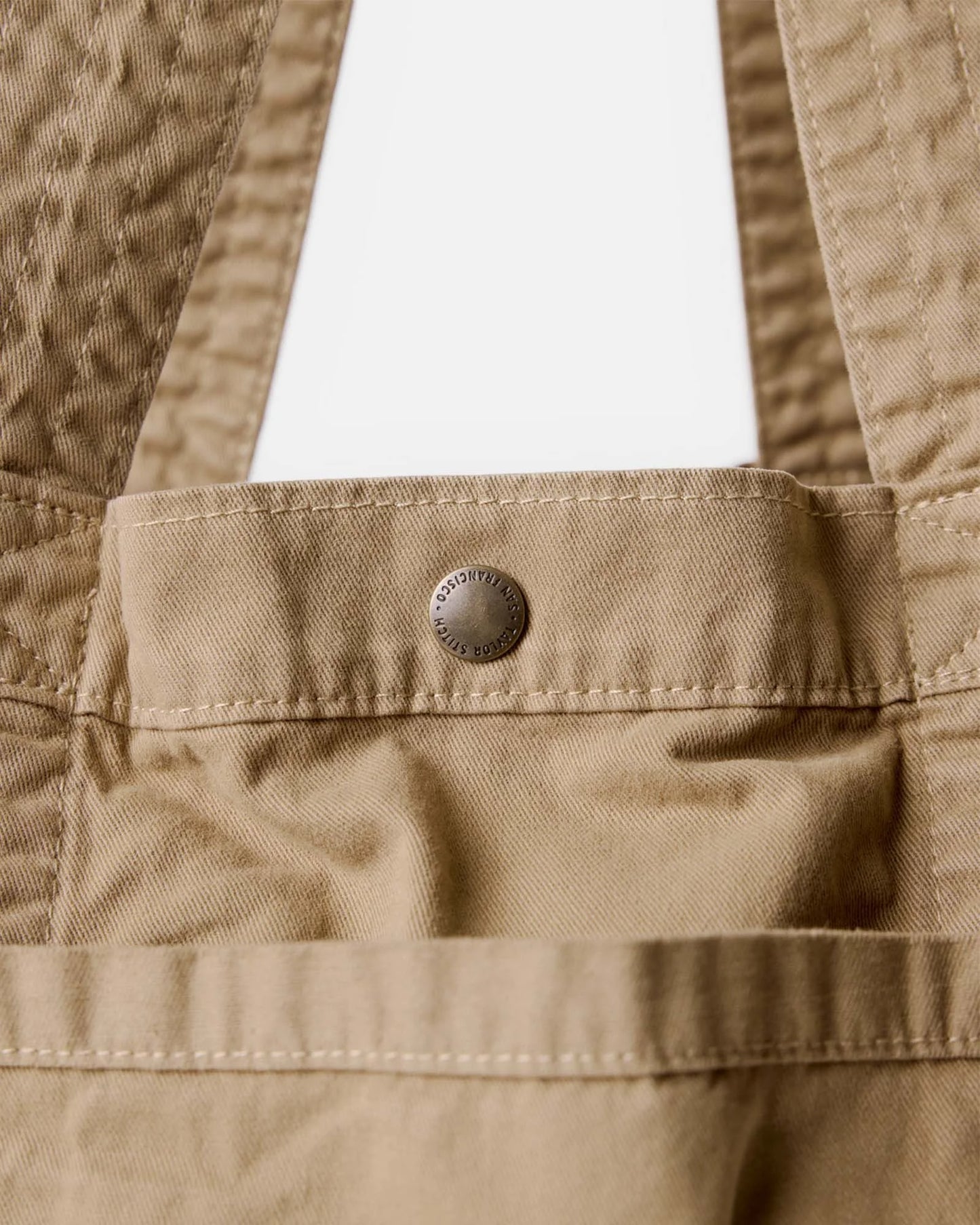 The Foundation Tote in Organic Khaki