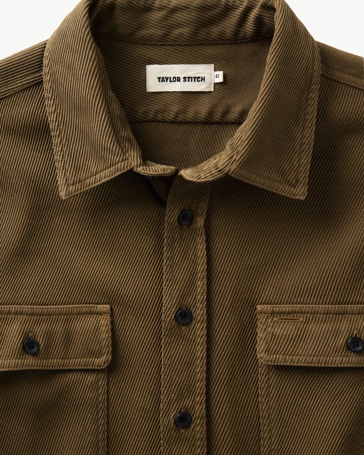 The Ledge Shirt in Bay Leaf Twill
