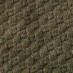 The Arlo Sweater Polo in Cilantro Texture Knit