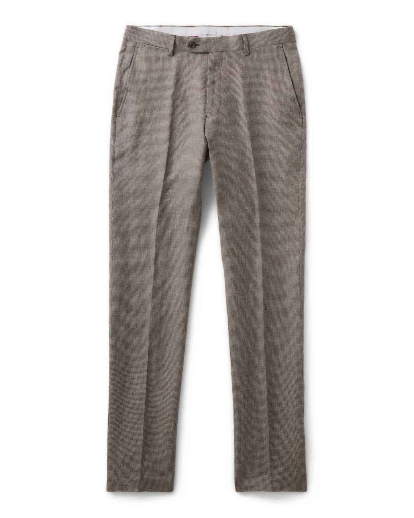 The Stevens Trouser in Morel Micro Check