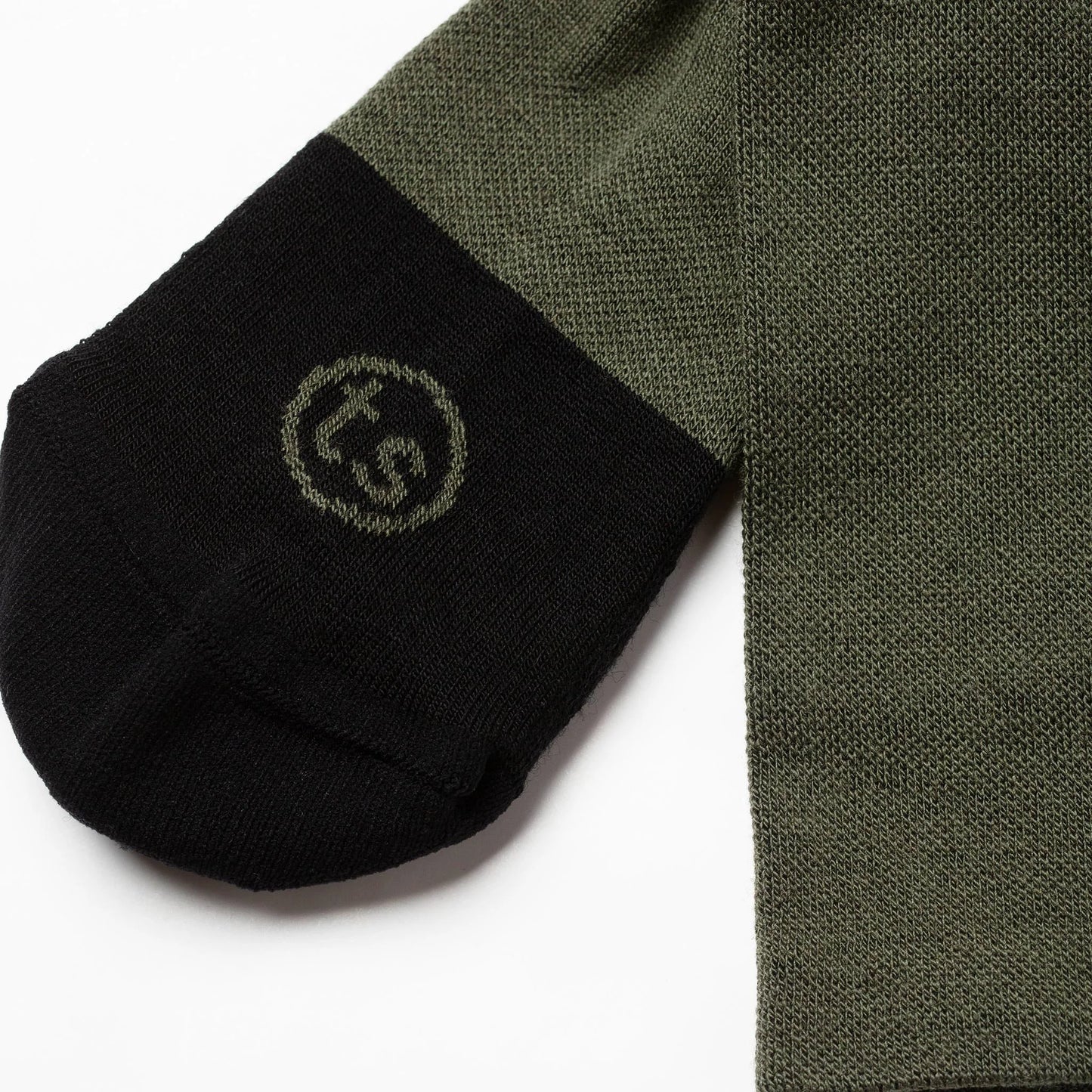 The Merino Sock in Olive