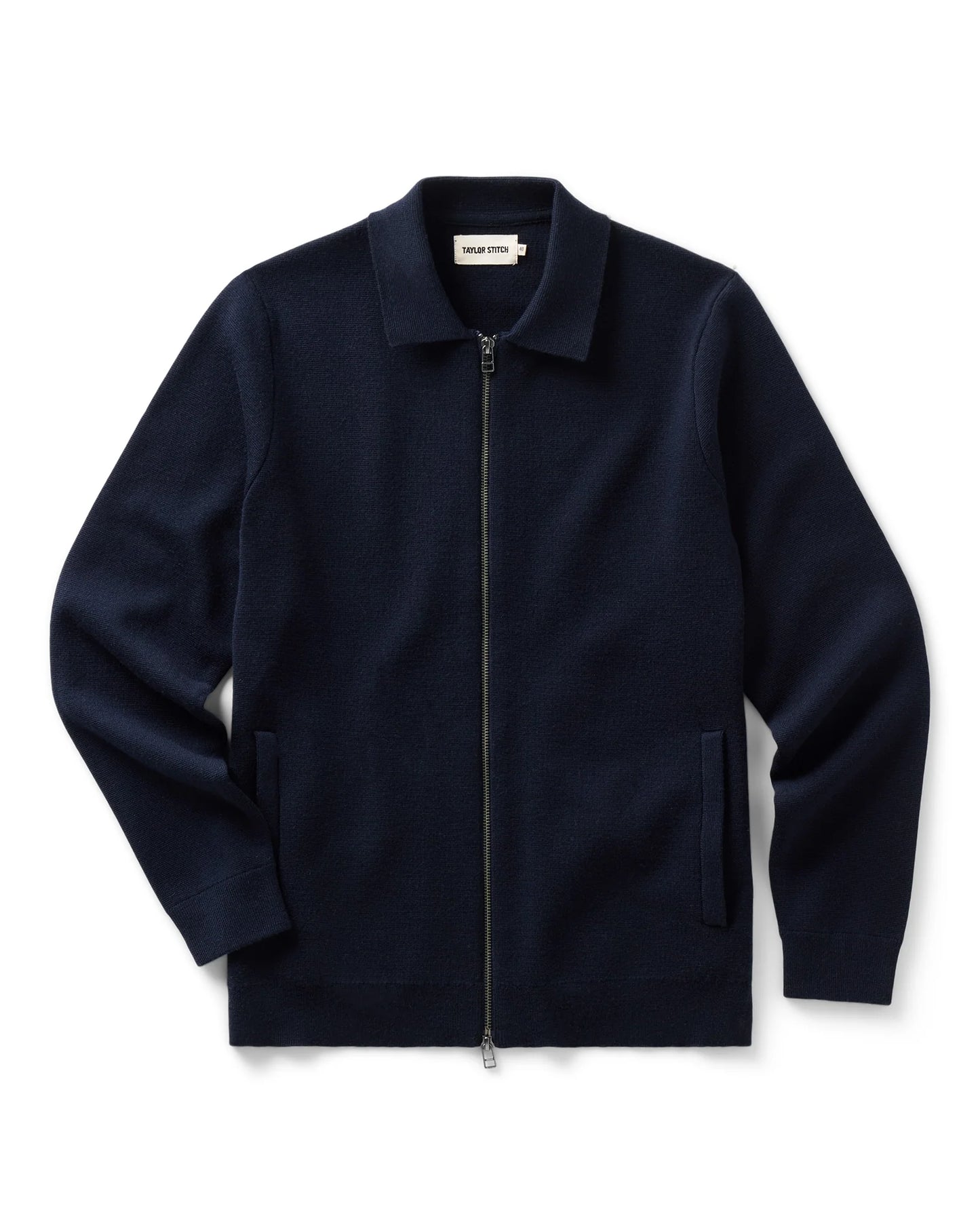 The Portola Sweater Jacket in Midnight Merino