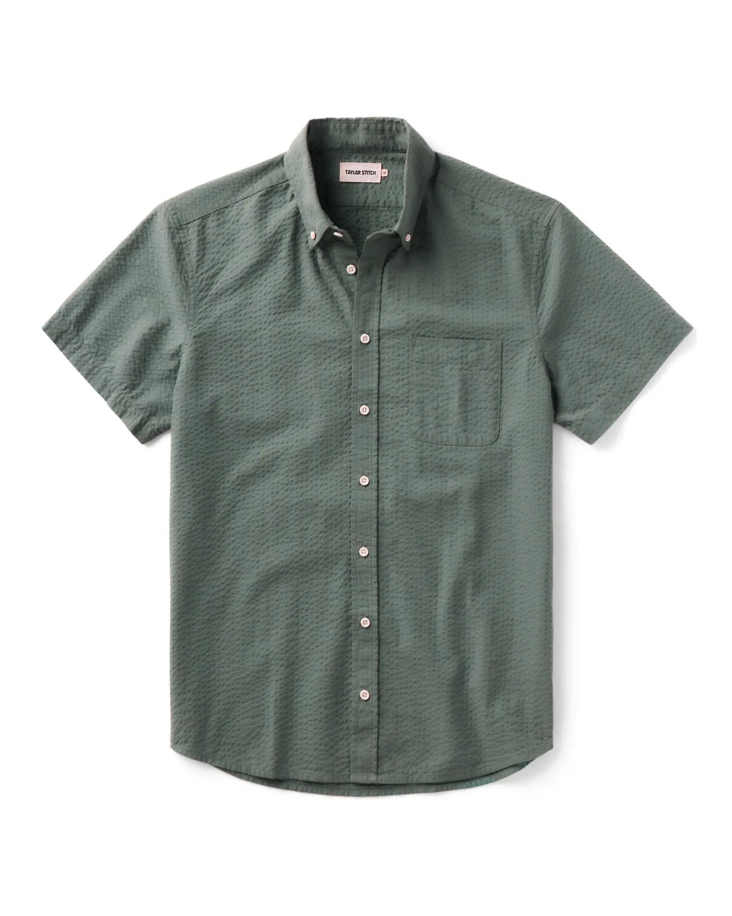 The Short Sleeve Jack in Deep Sea Seersucker