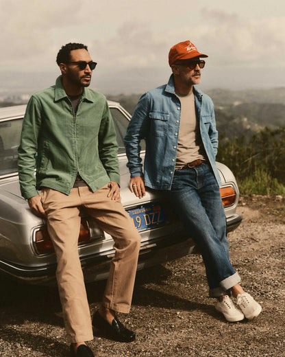 The Piston Jacket in Ivy Corduroy