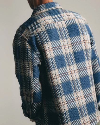 The Cutter Overshirt in Ocean Plaid