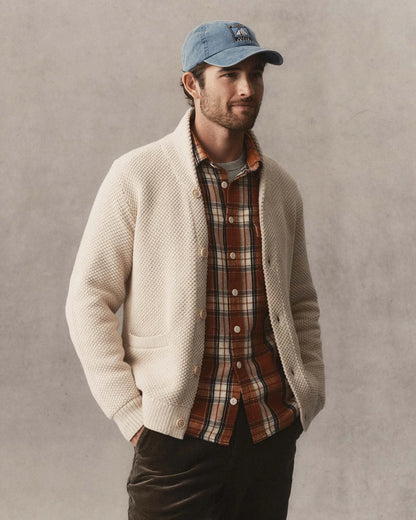 The Crawford Sweater in Marled Natural