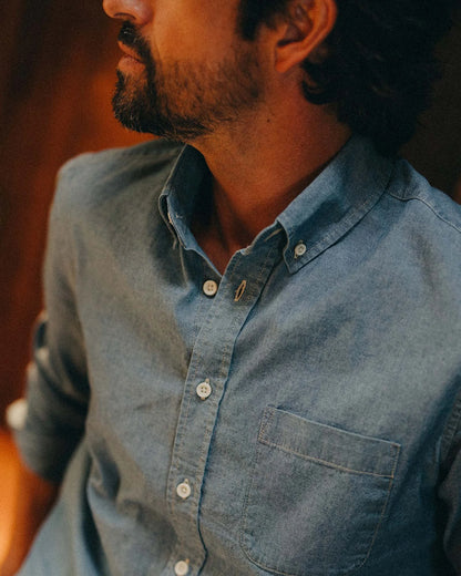 The Jack in Washed Indigo Chambray