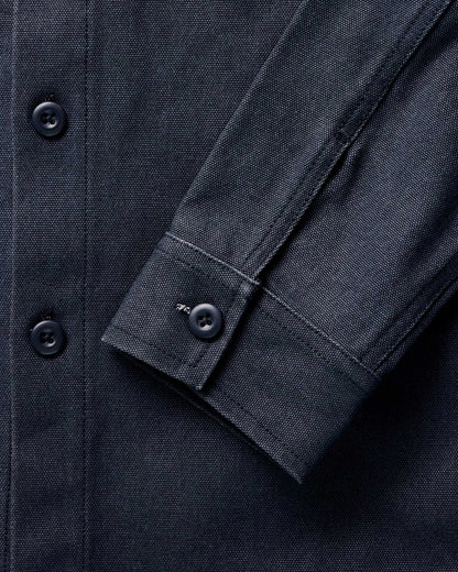 The Shop Shirt in Navy Chipped Canvas
