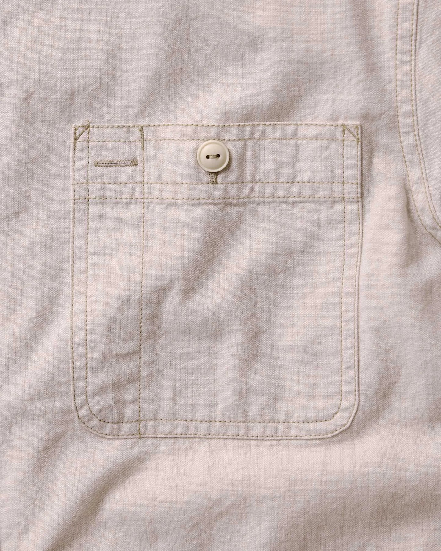 The Foundry Shirt in Natural Chambray