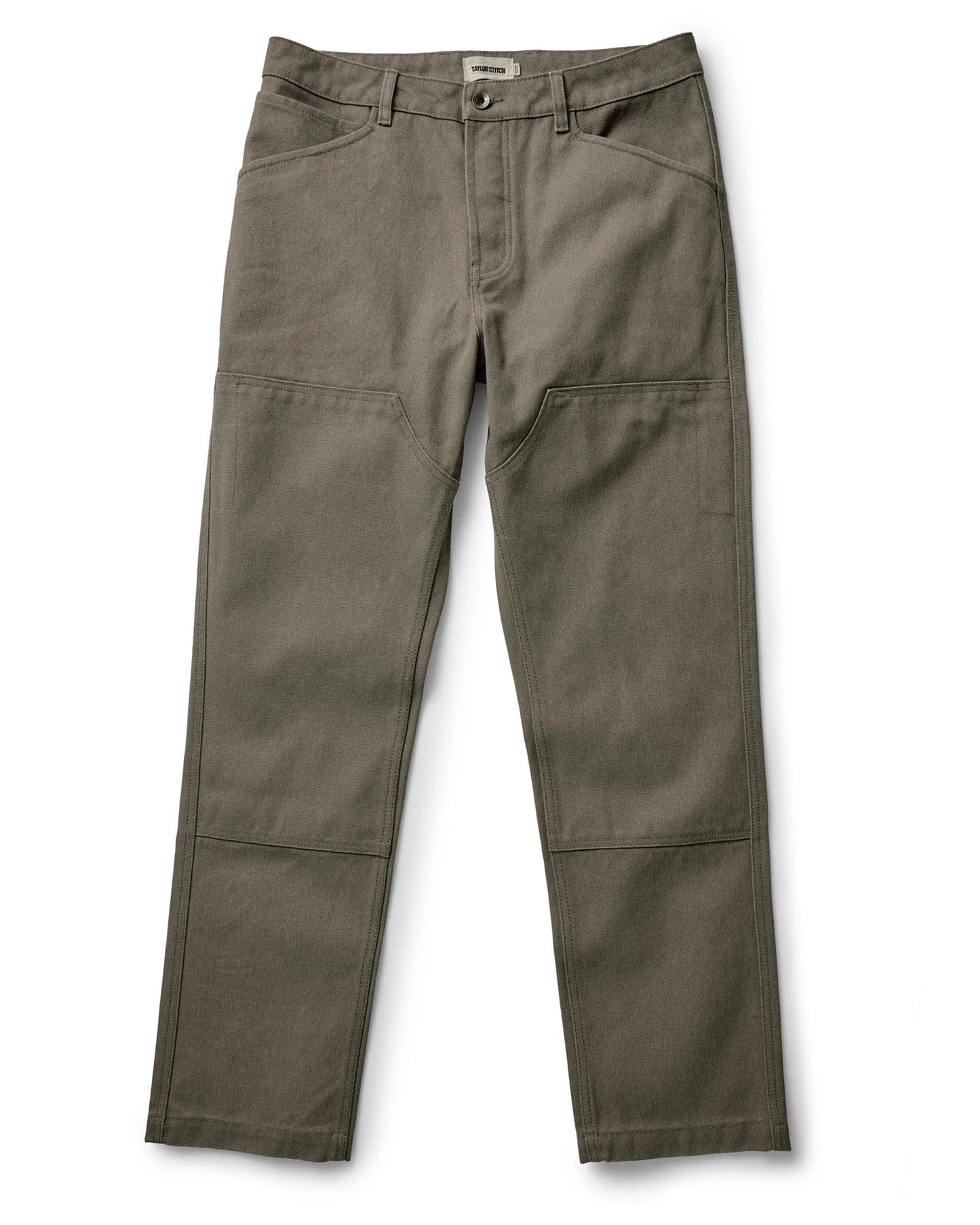 The Chore Pant in Stone Chipped Canvas