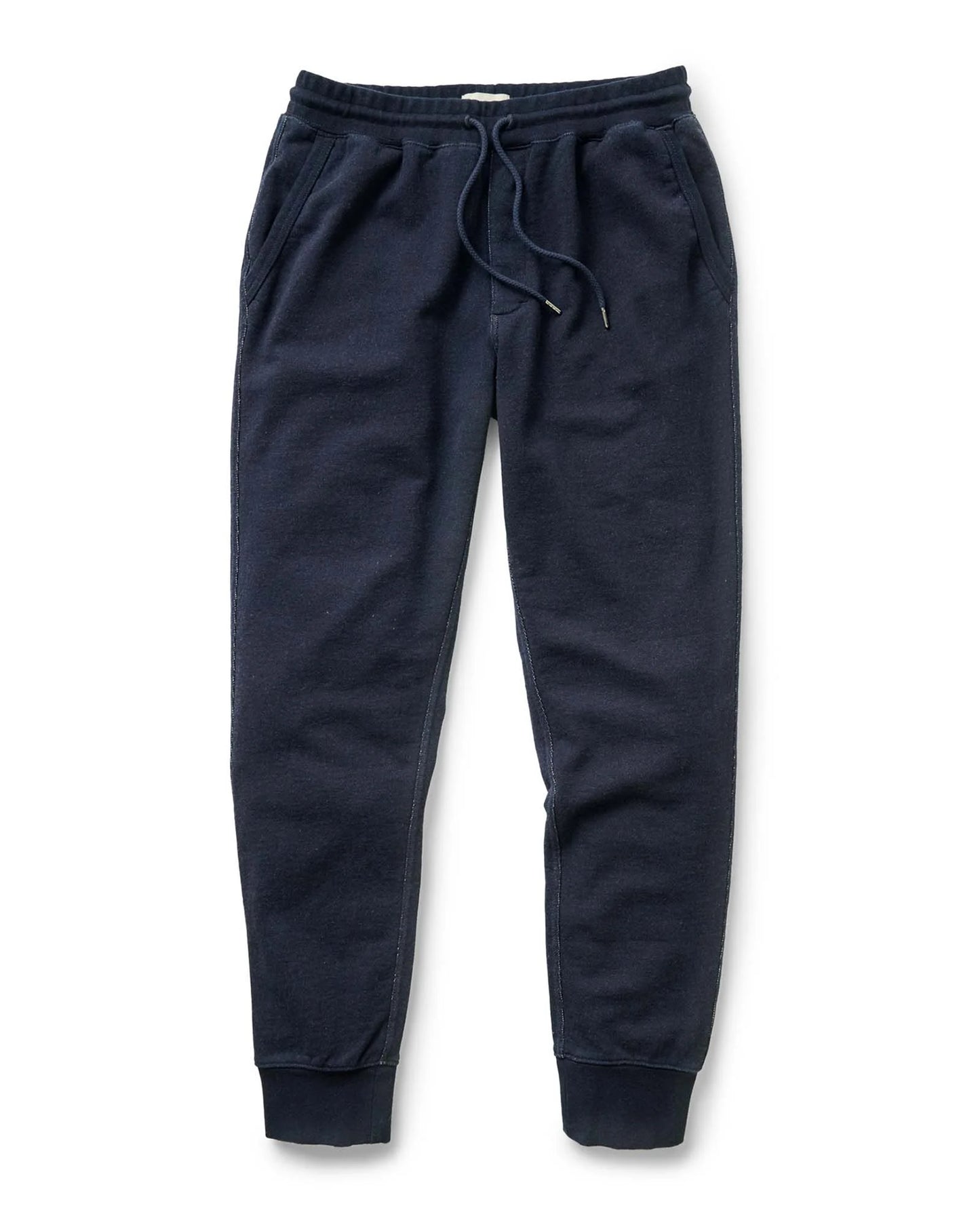 The Sunset Pant in Rinsed Indigo Terry