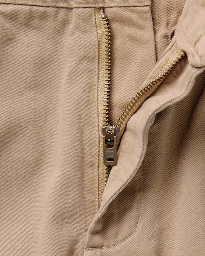 The Straight Foundation Pant in Organic Khaki