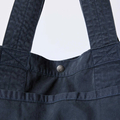 The Foundation Tote in Organic Navy