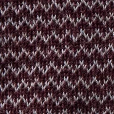 The Newton Sweater Polo in Burgundy Birdseye Merino