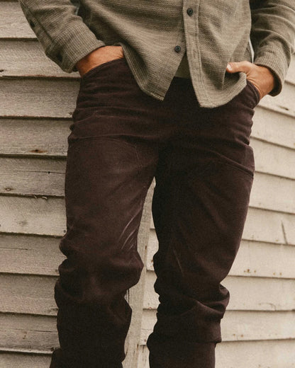 The Good Acre Chore Pant in Coffee Canvas