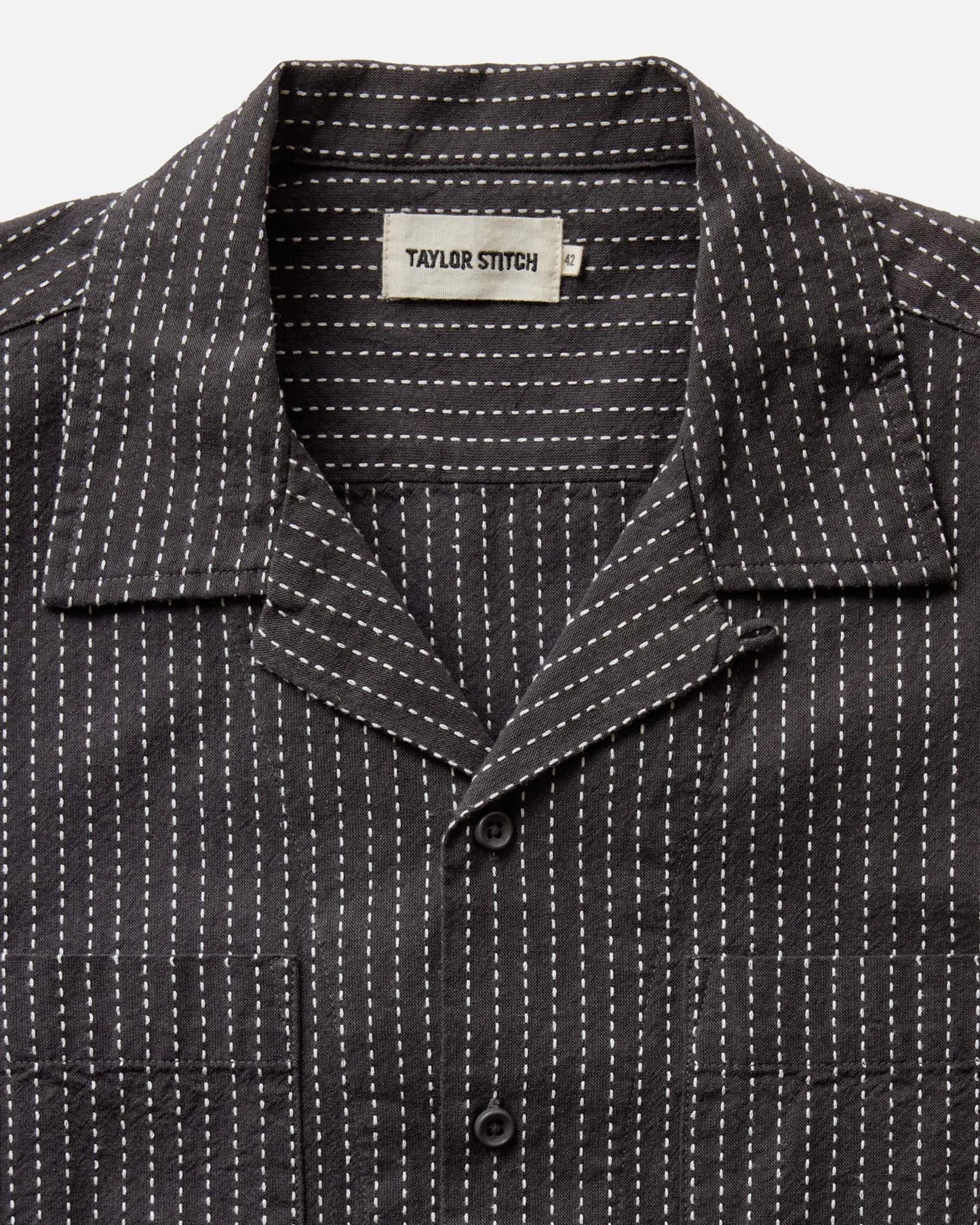 The Conrad Shirt in Pickstitch Stripe Dobby