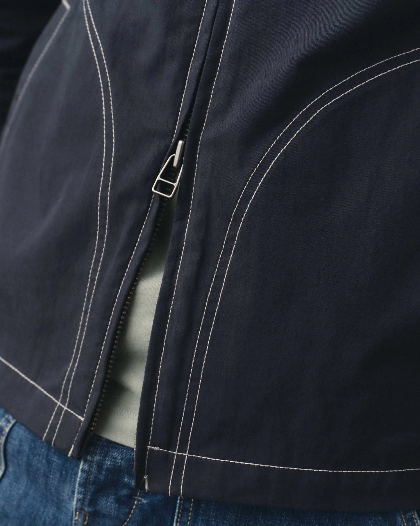 The Shore Jacket in Navy Twill