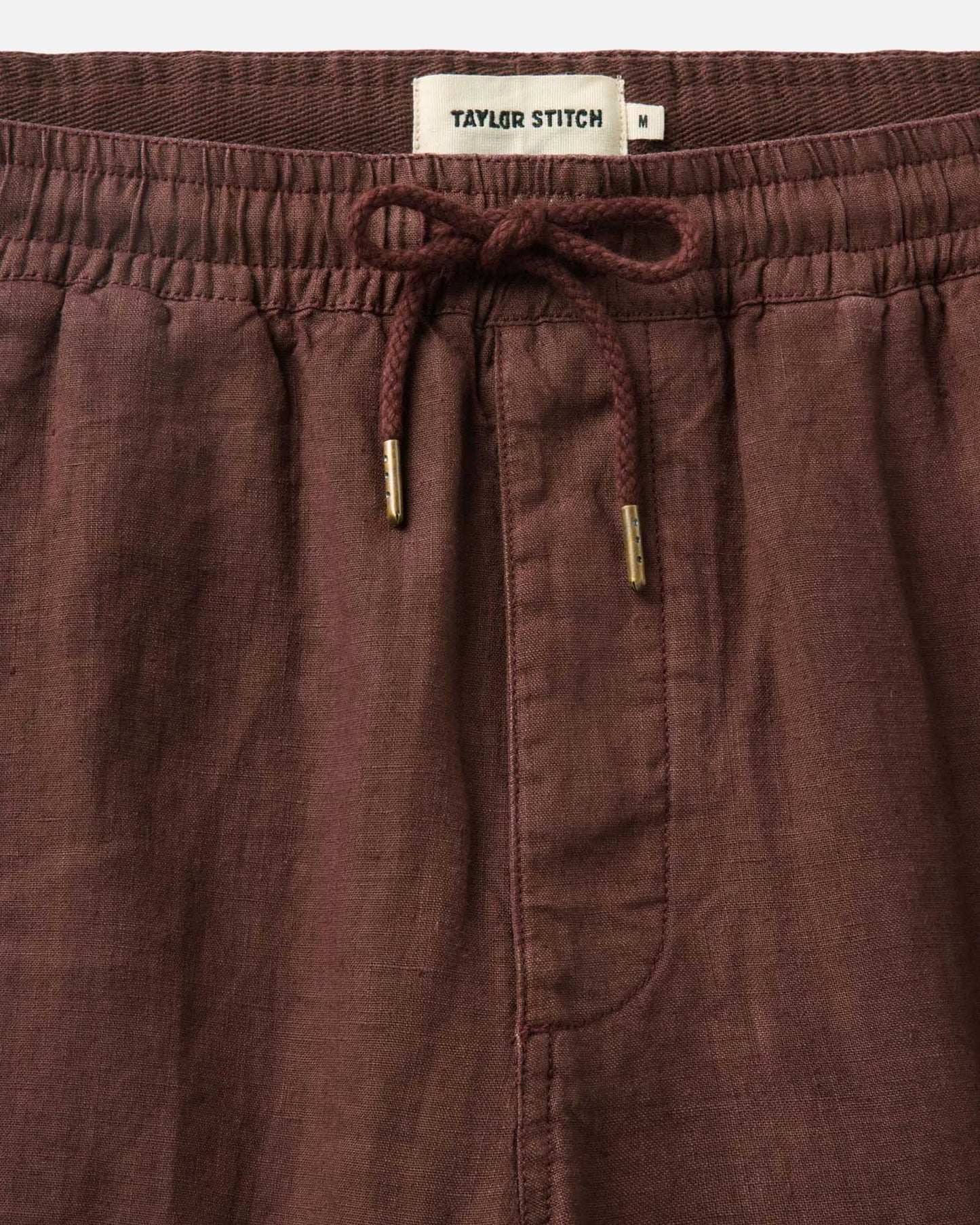 The Apres Short in Burgundy Hemp