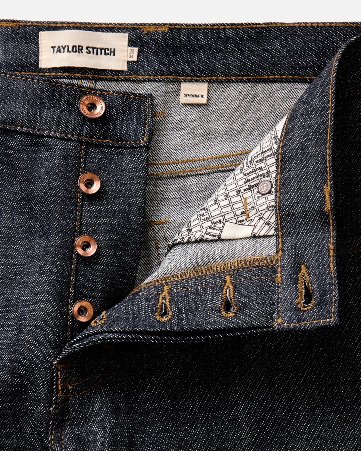 The Democratic Jean in Rigid Organic Selvedge