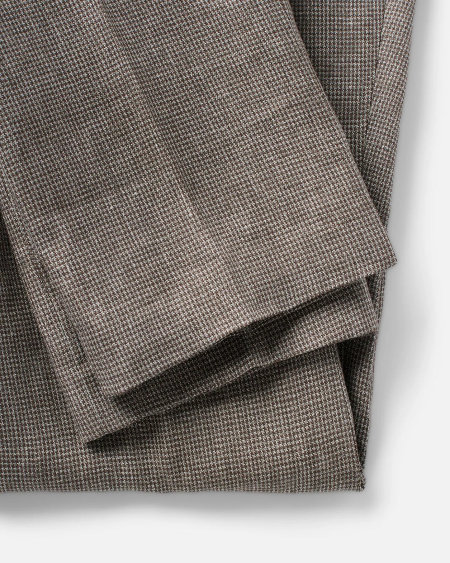 The Stevens Trouser in Morel Micro Check
