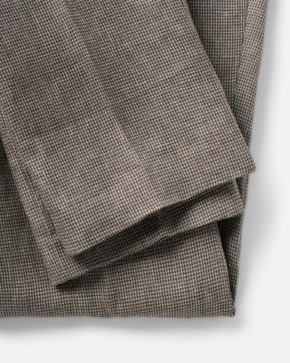 The Stevens Trouser in Morel Micro Check