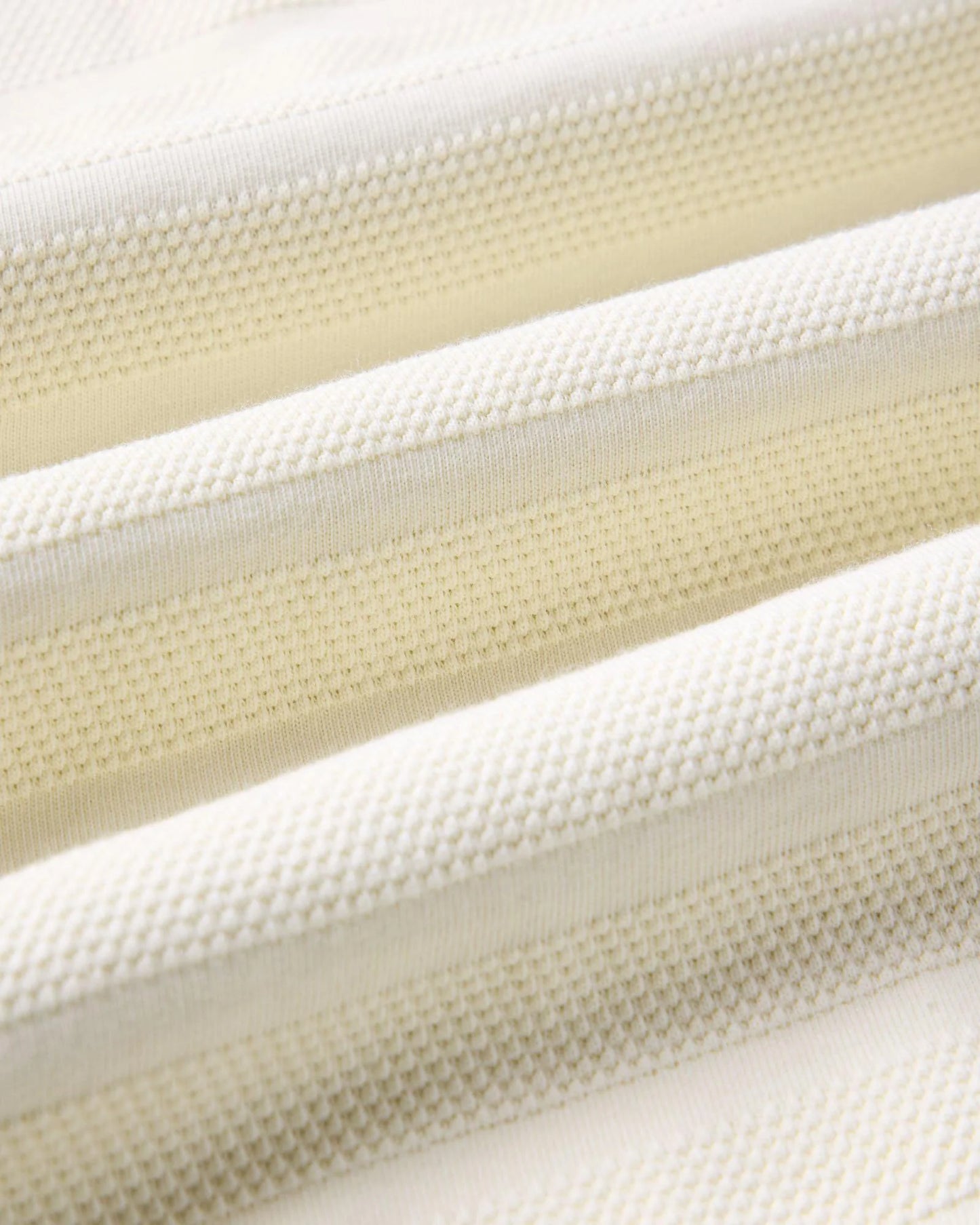 The Bywater Polo in Natural Knit Stripe