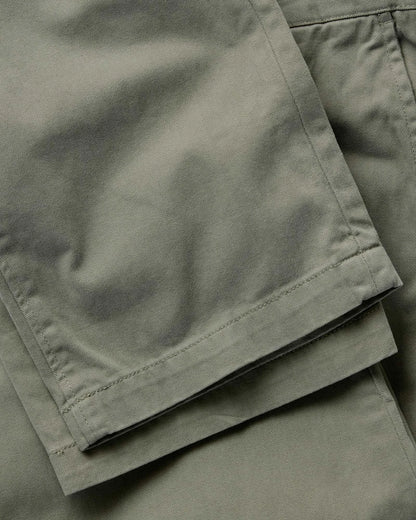 The Straight Foundation Pant in Organic Smoked Olive