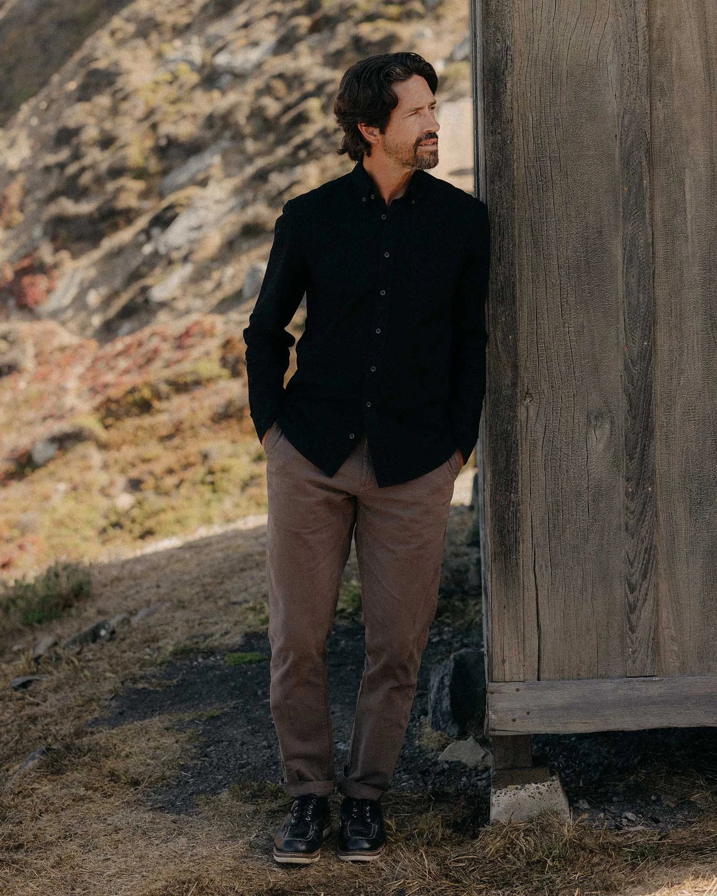The Jack in Black Indigo Oxford