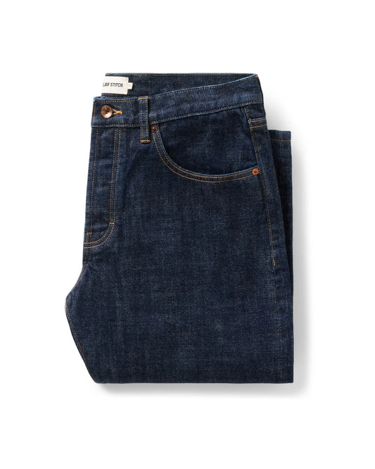 The Democratic Jean in Rinsed Organic Selvedge