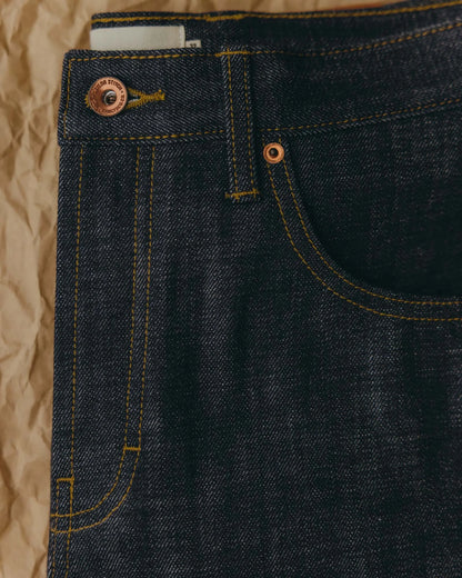 The Slim Jean in Rigid Organic Selvedge