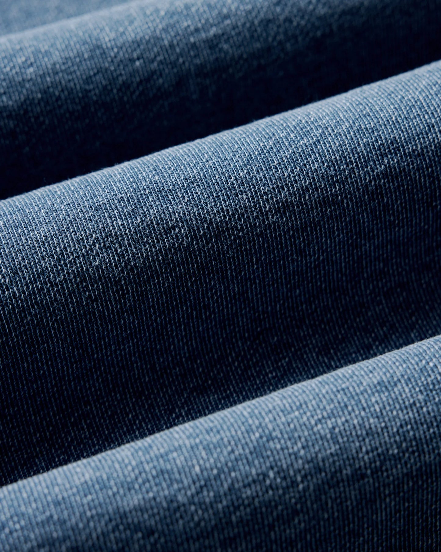 The Sunset Hoodie in Washed Indigo Terry