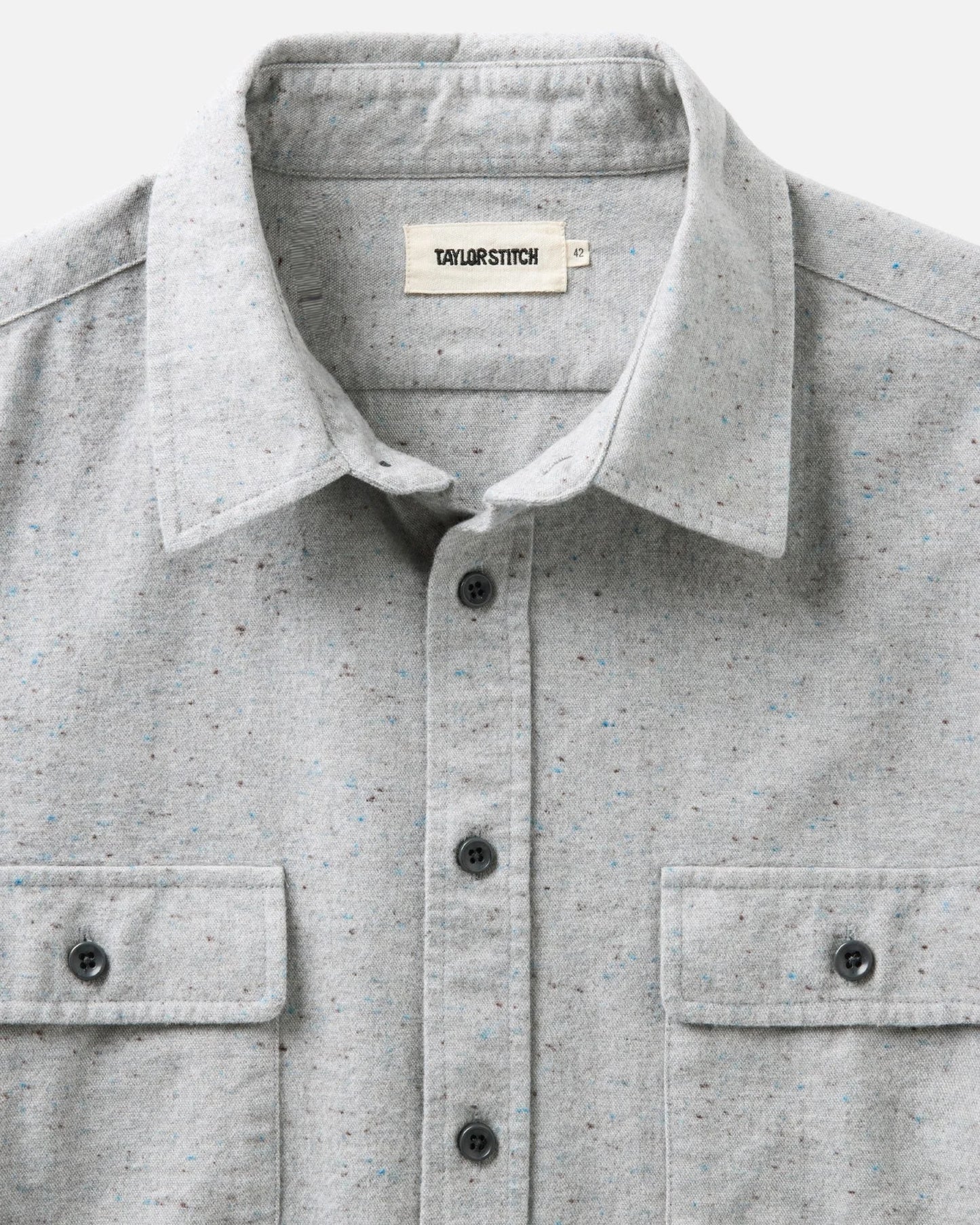 The Yosemite Shirt in Mist Donegal